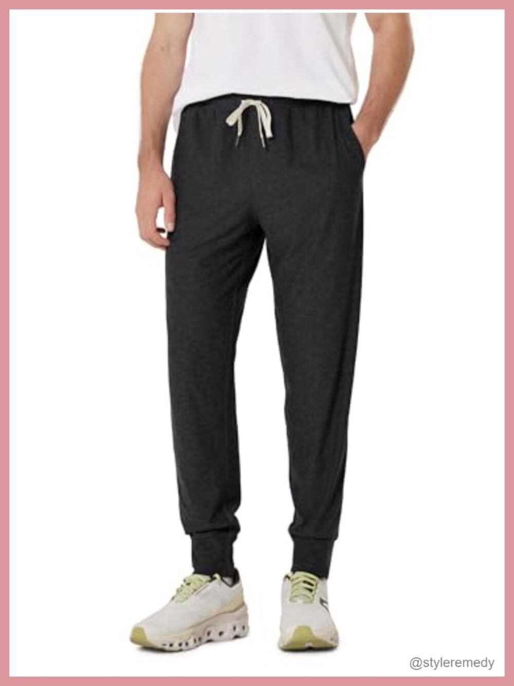 Men's Performance Joggers - Ultra Soft Tech Sweatpants with Pockets
